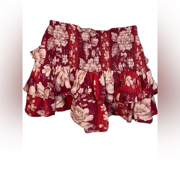 FREE PEOPLE ~ Days Gone By Tiered Shorts Medium - Picture 5 of 11